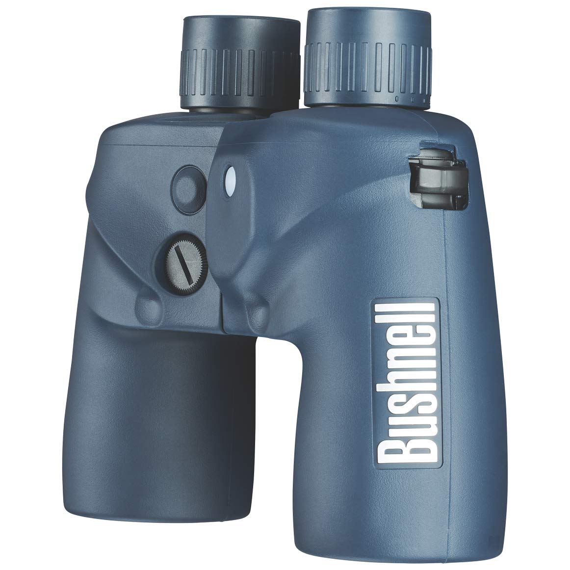 BUSHNELL - Jumelles de Navigation pour Adultes - Marine - 7x50 - Bleu - Prisme Porro - Compas intégré - Etanche - Anti - Buée - 137500