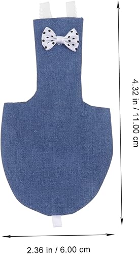 Miniatura 2 de balacoo Birds Parrot Traje de vuelo Pañal de aves suaves Trajes de vuelo con agujero para correa Pañal para pájaros Pañales lavables