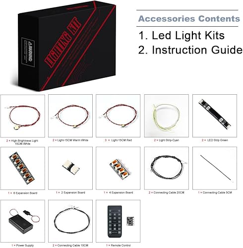 Miniatura 2 de BrickBling Luz LED para Lego Technic Yamaha MT-10 SP 42159, kit de iluminación versión de control remoto (sin modelo), gran regalo para vehículos