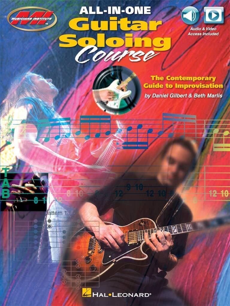 All-In-One Guitar Soloing Course - The Contemporary Guide To Improvisation (Includes Online Access Code)