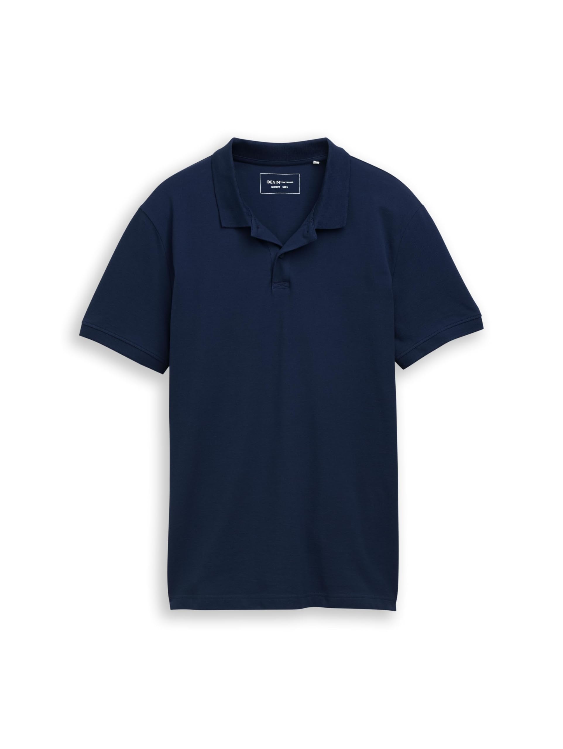 Tom Tailor Denim Men's 1050285 Basic Polo Shirt, 34590 - Dark Blueberry, XXL