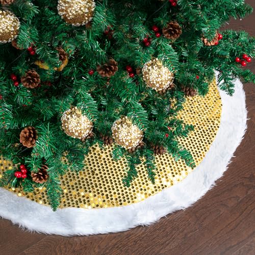 Mr. Pen- Christmas Tree Skirt 48 Inches