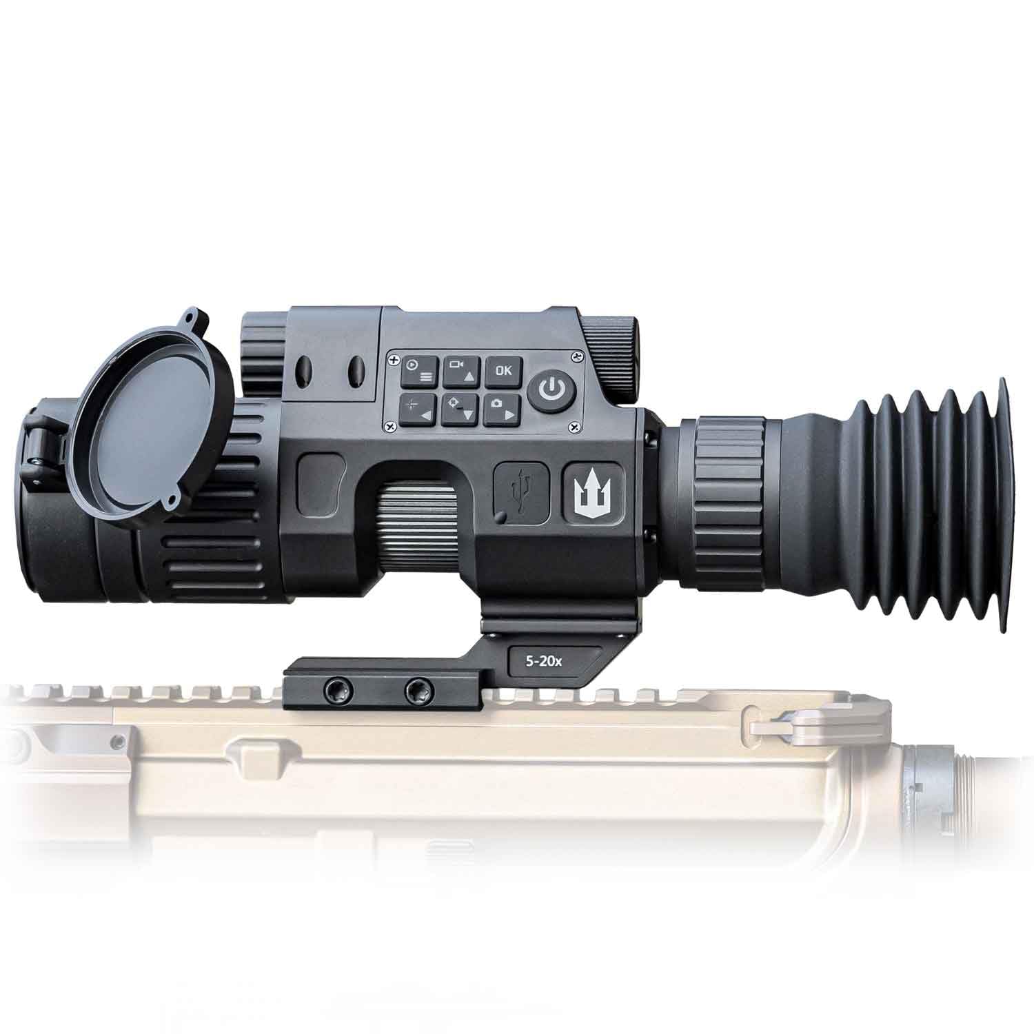 Triton StarStrike Gen II 5-20x HD Night Vision Rifle Scope | IR Infrared Scope