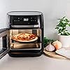 bella-PRO 12.6-Qt Touchscreen Air Fryer Toaster Oven Combo with Rotisserie and Pizza Function, Stainless Steel Convection Oven for Family Meals, Smart Kitchen Appliance with Rapid Heat Circulation #4