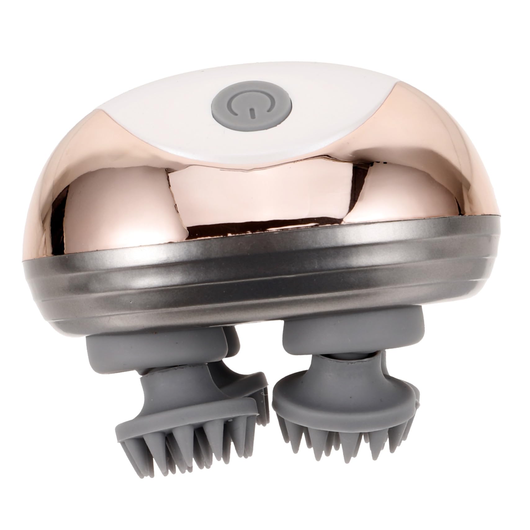 Ipetboom Masajeador Eléctrico de Cuero Cabelludo Recargable Portátil Batería 1150mah, Material Abs y Silicona, Adecuado para Uso en Ducha Aire Libre