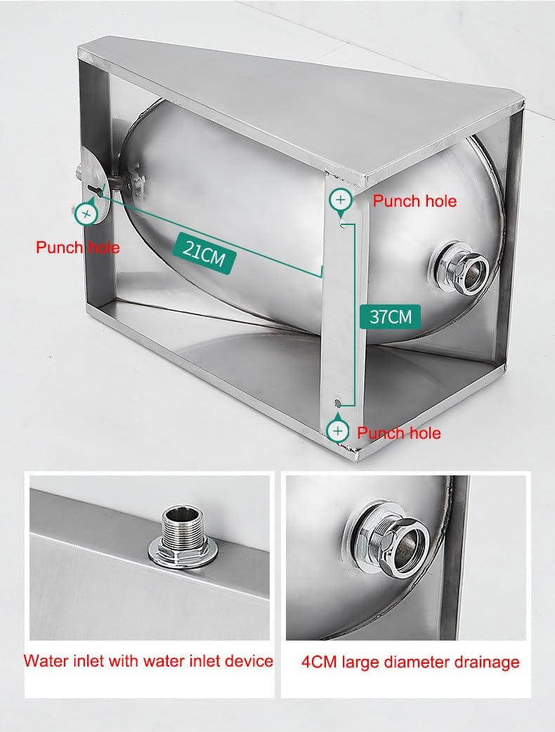 Men's Bathroom Toilet Urinal,Bar Urinals,Intelligent Sensor Flush Male Urinal,Wall Mounted Bathroom Urinal,Urinals for Men Bathroom,Underground-Temperedglass