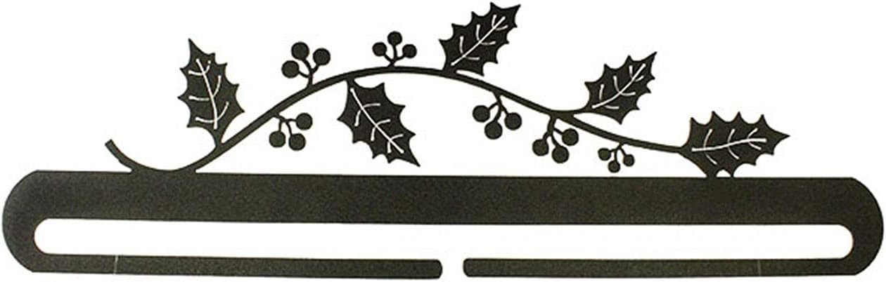 18in Holly n Berries Split Bottom Charcoal