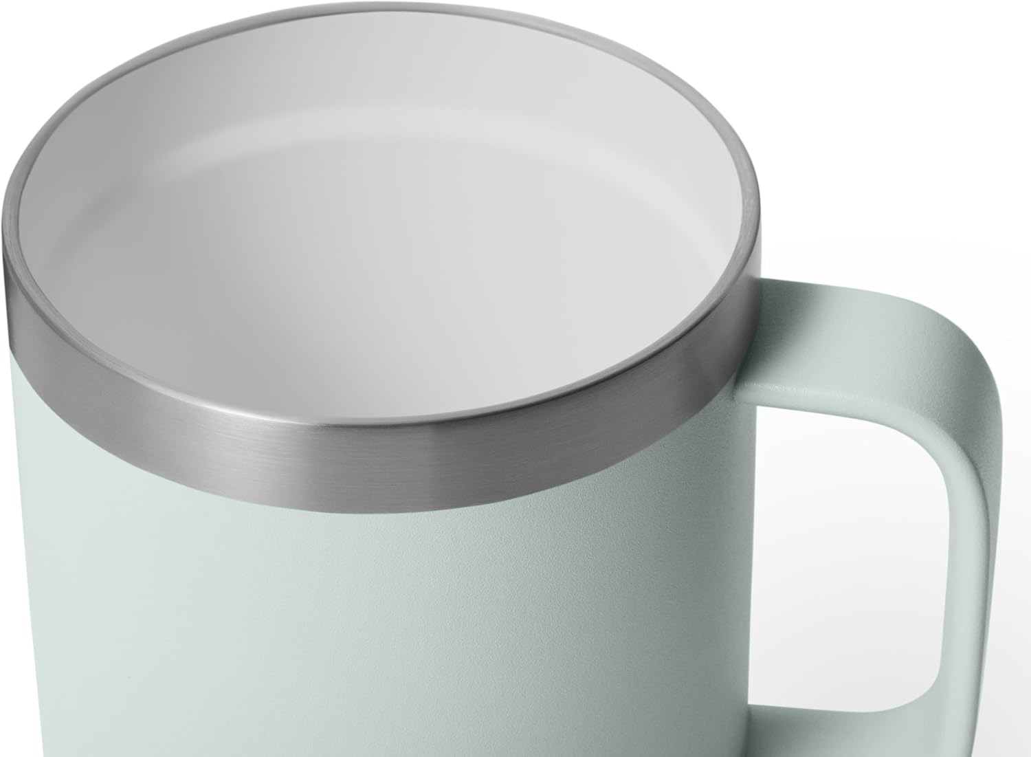 YETI Rambler 10 oz Ceramic Lined Stackable Mug, Vacuum Insulated, Stainless Steel with MagSlider Lid, Ridgeline