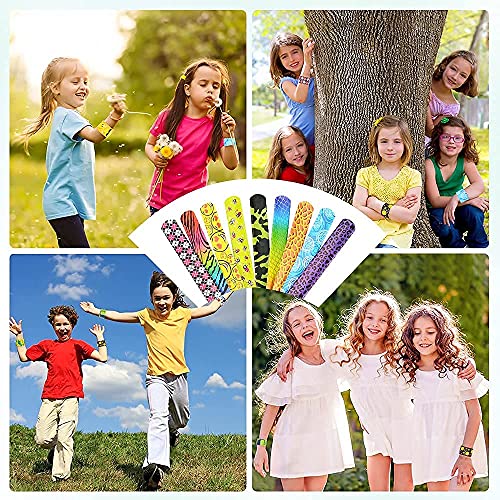 HOUSTAR Braccialetti Slap 55Pcs Slap Bracelets