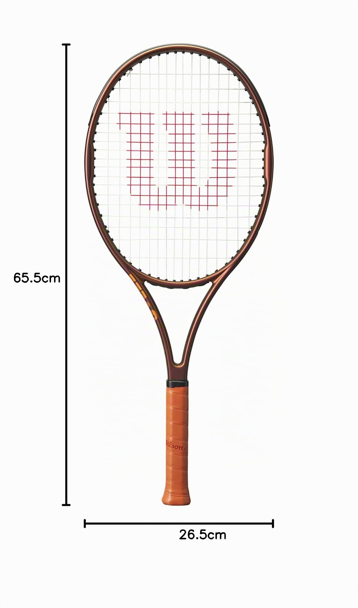 Wilson Pro Staff 26 V14 besaitet 240 g Tennisschläger Kinderschläger Braun -