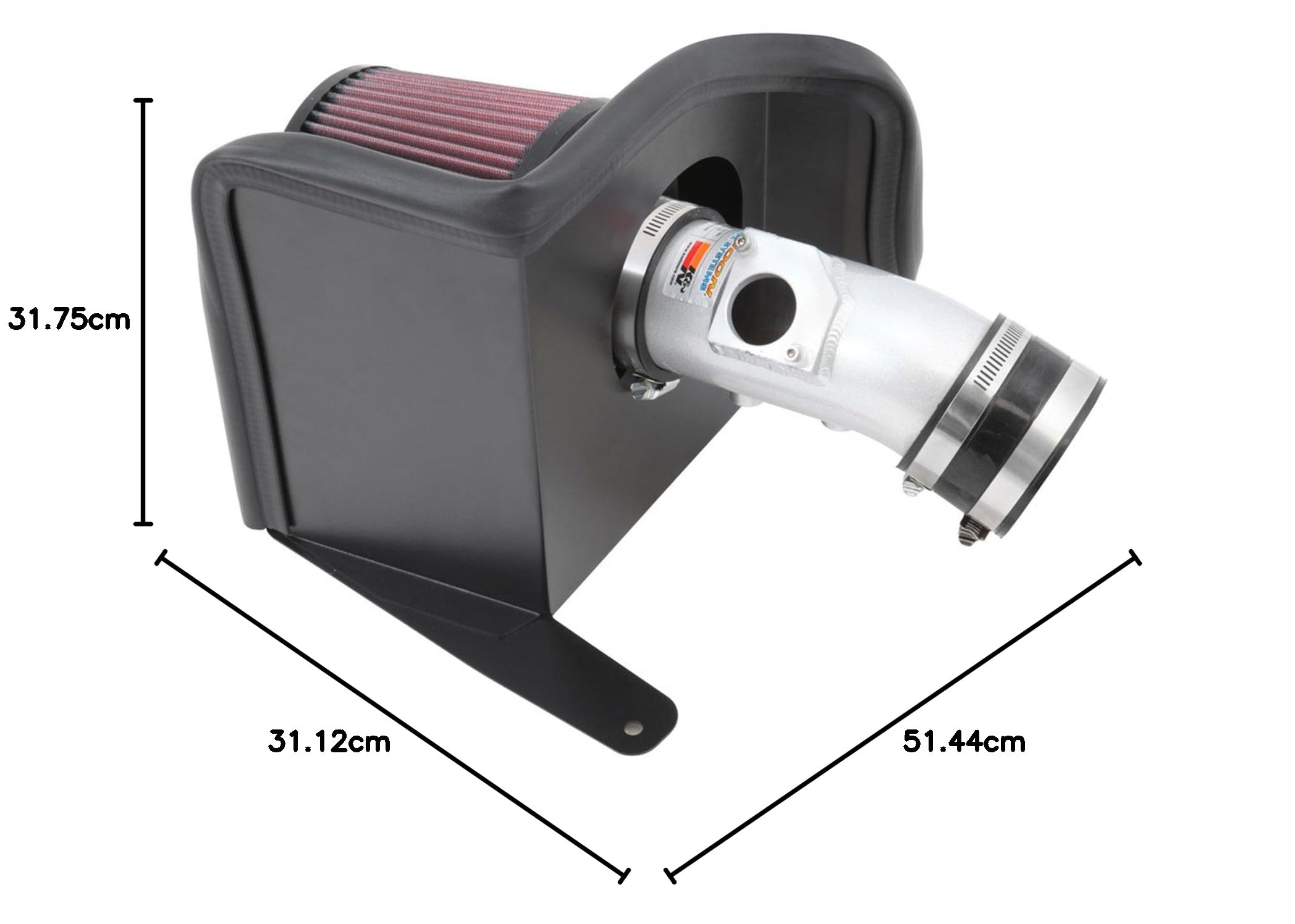 K&N 69 Series Typhoon Performance Intake Kit 2011-13 Mazda 3 L4-2.0L – K2 Industries - View #4