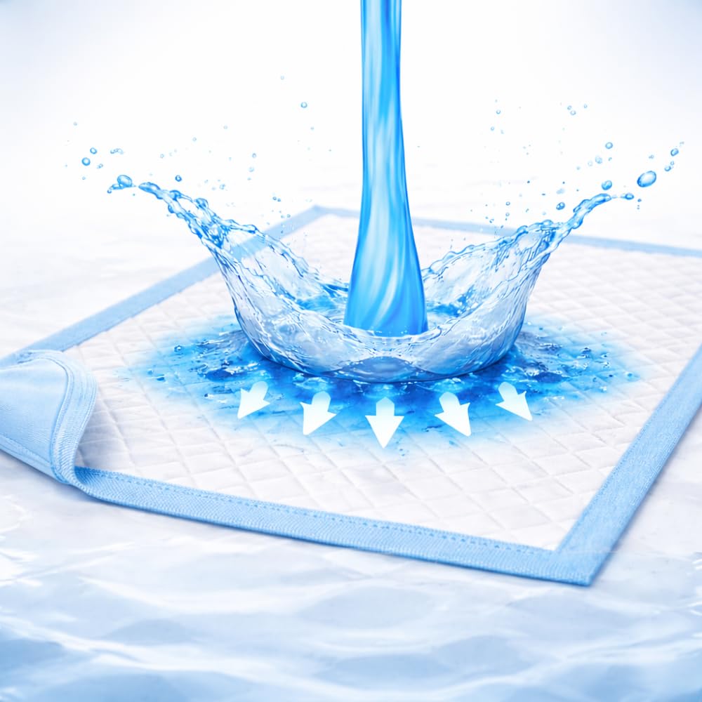 120 Alèses Jetables Ultra Absorbantes – Protection Matelas Imperméable pour Incontinence Adulte, Bébé, Soins Médicaux, Hôpital et Usage Quotidien (40x60cm)