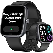 Senior-Friendly Pedometer Watch, Step Counter, No App or Phone Required
