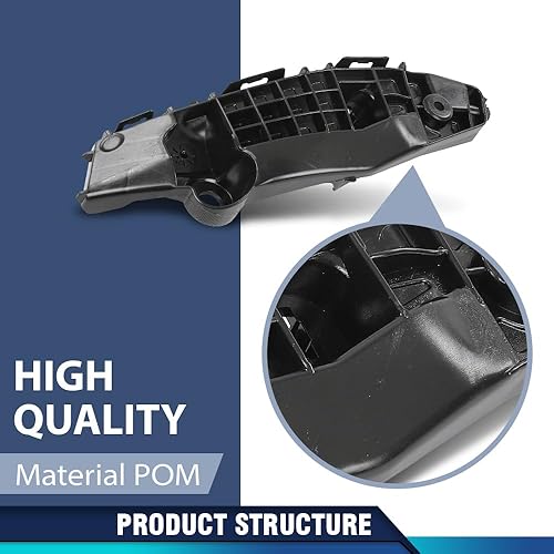 Miniatura 41 de PIT66 Soporte de parachoques delantero compatible con Hyundai Sonata 2011-2015 2 piezas soporte de parachoques delantero izquierdo y derecho