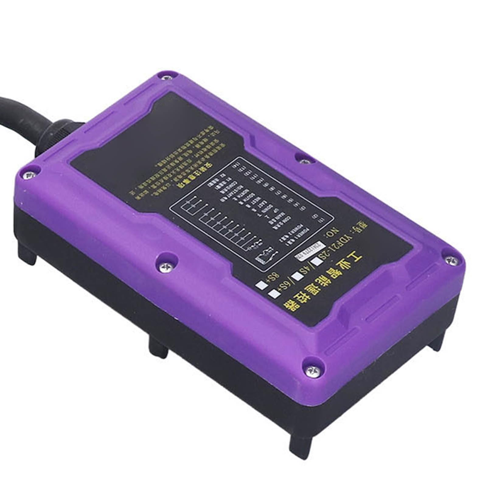 Cocoarm Telecomando Wireless per Gru Kit Telecomando Wireless Industriale in Nylon Portata 300 M IP67 Ricevitore LED con Risposta 0,01 S per Gru Paranchi Trasportatori CNC (nylon4)
