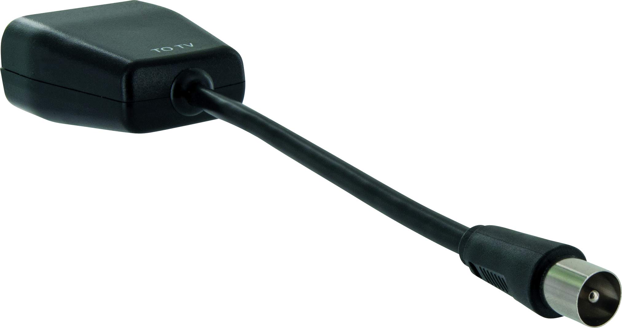 SCHWAIGER 662245 Set di antenne da esterno attivo DVB-T2 ricevitore digitale terrestre amplificatore da esterno 50km portata 4K UHD LTE filtro
