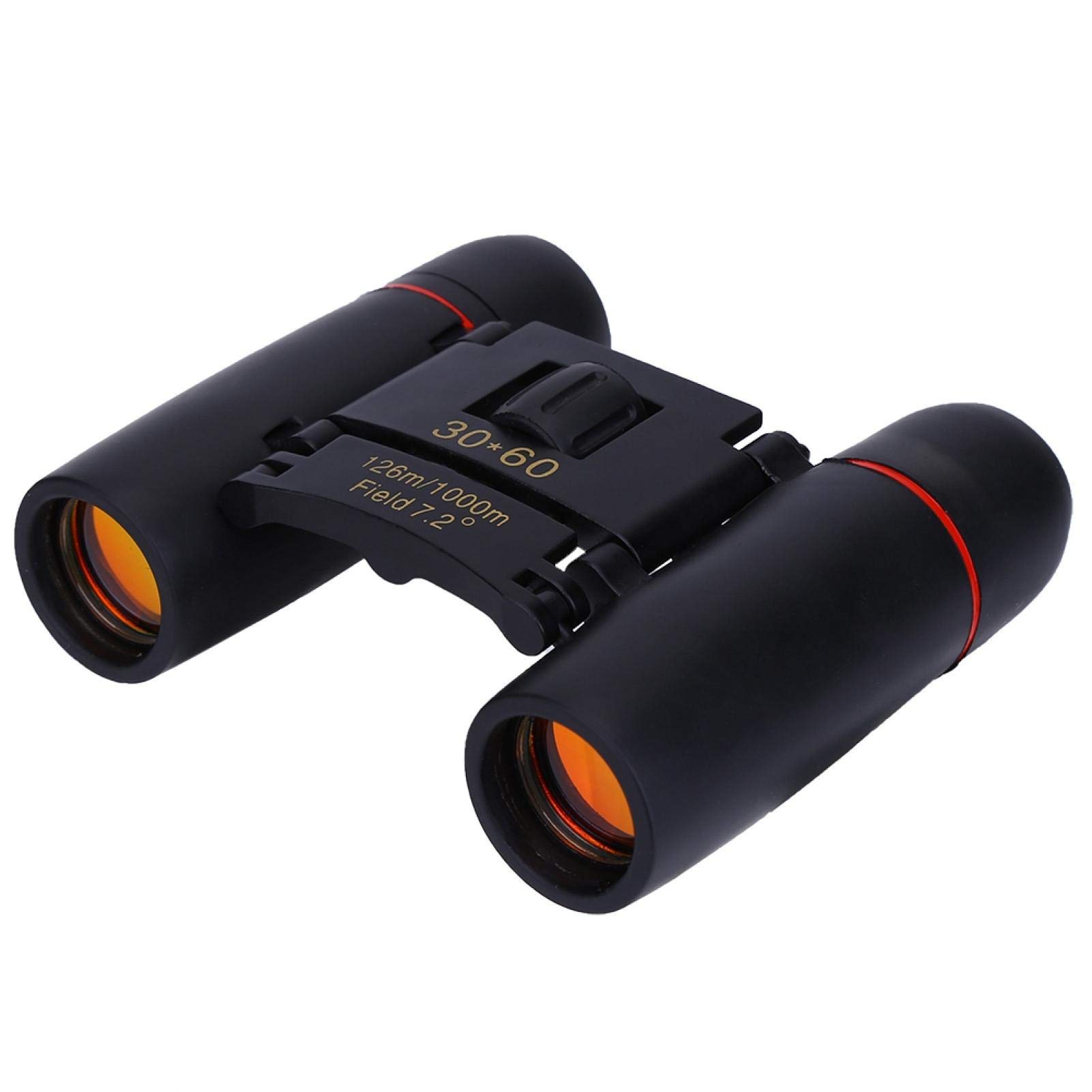 PRAV® Metal Binoculars, 9.2×10.5cm Sturdy Durable 1pc 190g Mini Binocular for Bird Watching for Star Observation for Outdoor Adventures for Sports