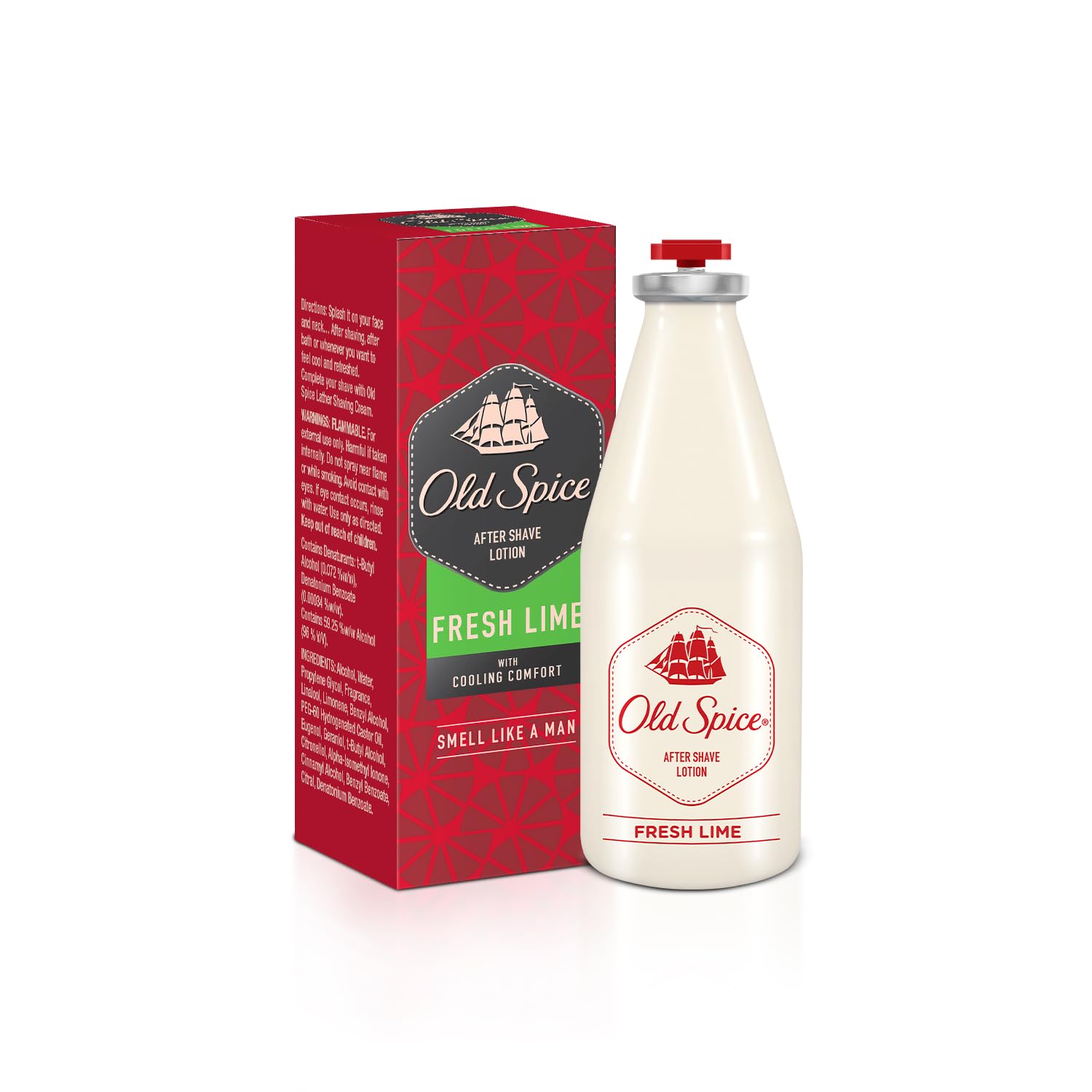 Old Spice After Shave Lotion - 50 ml (Fresh Lime)