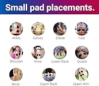 Vista 7 de Unidad Tens y 8 electrodos para alivio del dolor de iReliev