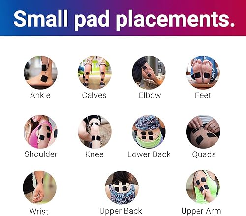 Miniatura 7 de Unidad Tens y 8 electrodos para alivio del dolor de iReliev