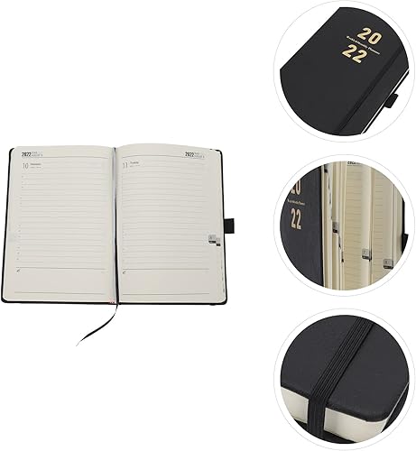 Miniatura 5 de DOITOOL 1Pc 2022 Agenda Book 2022 Daily Planner Agenda Schedule Notepad 2022 Notepad Daily Planner Book writable Calendar Ruled Notebook Journal