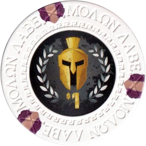 Miniatura 7 de Spartan - Fichas de póquer de arcilla en 0.48 oz, paquete de 50 unidades (elige colores)