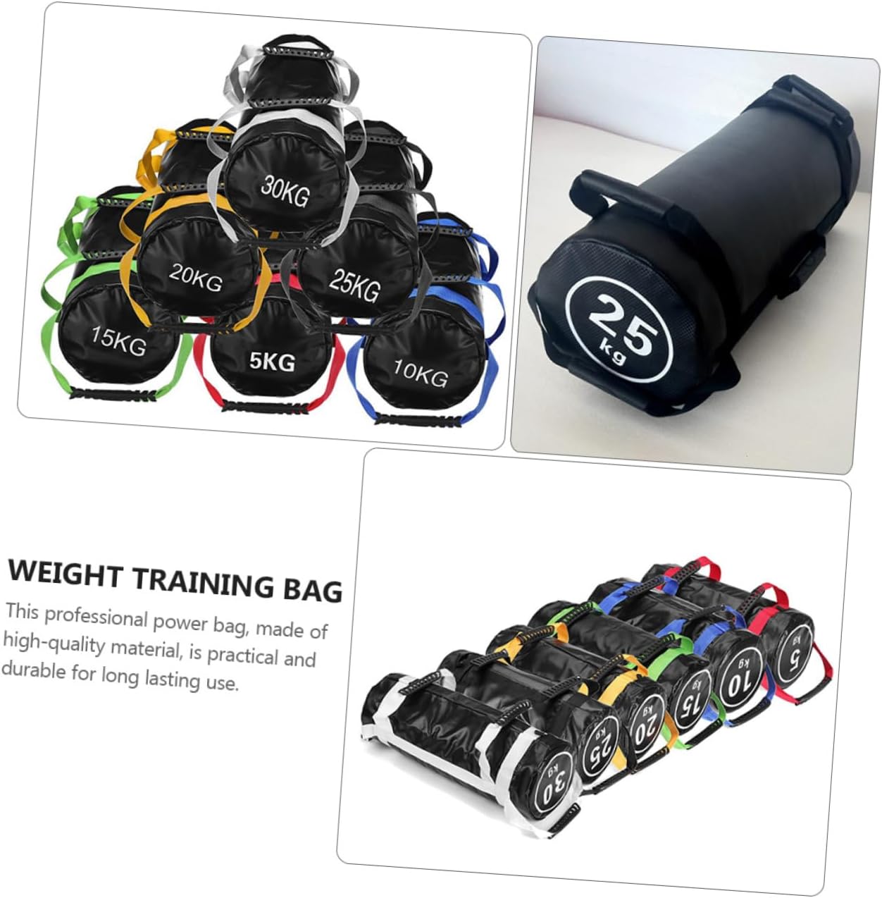 1 Set Fitness Energy Pack Portable Cornhole Set Muscle Training Gear Adjustable Fitness Sandbag Sandbags for Fitness PVC Red Training Power Bag Fitness Bag Fitness Training Bag