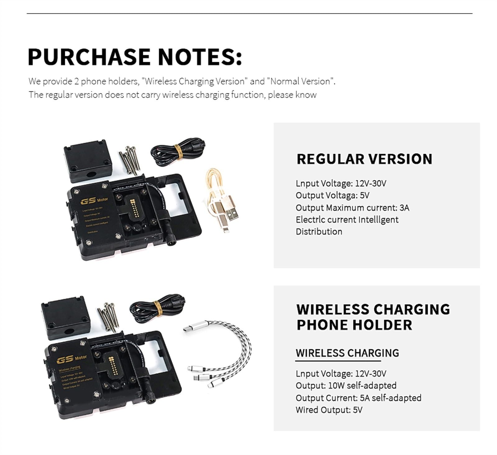Cargador Inalámbrico USB Soporte para Teléfono Móvil RA1250 De Navegación GPS para Harley Pan America 1250 S PA1250 PA 1250S 2021 2022