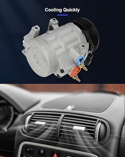 Miniatura 253 de ECCPP Compresor de CA 1997-2003 apto para Mitsubishi Montero Sport 3.0L 1999-2004 para Mitsubishi Montero Sport 3.5L Compresor de aire acondicionado