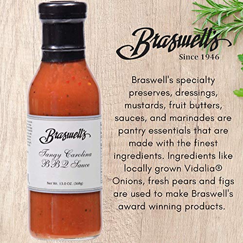 Braswells Tangy Carolina Bbq Sauce - 13 Fluid Ounce #TOP5