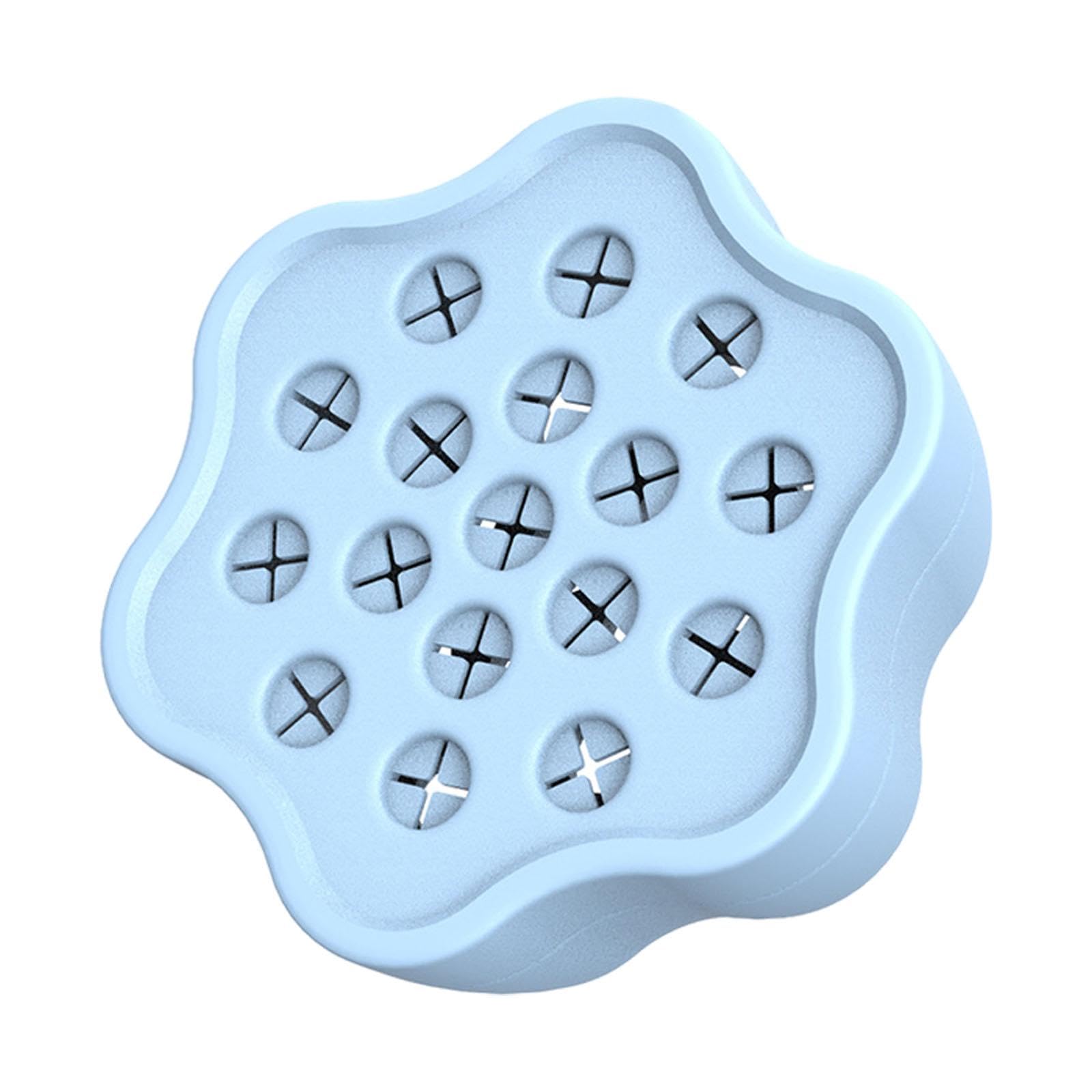 Spiral Ikebana Stem Holder Silicone Art Decor Spiral Stem Holder for Flowers Small Blue-image-38