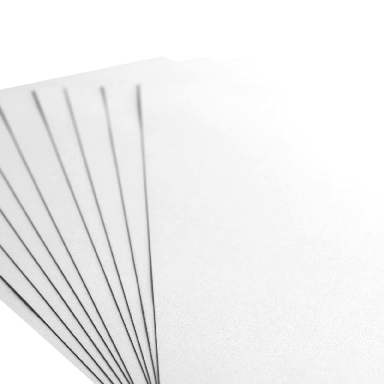 Florence Papier Cartonné Blanc Lisse - A4-10 feuilles - 216 g/m² - Papier pour Scrapbooking, Carterie, Perforation et Faire Part de Mariage