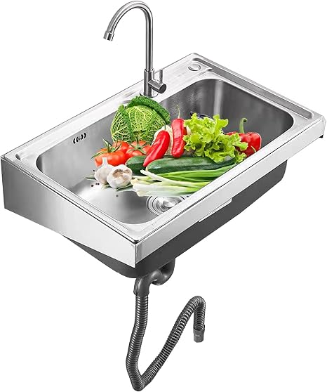Produktbild von Edelstahl Spülbecken Küche Waschbecken Ausgussbecken It Ständer