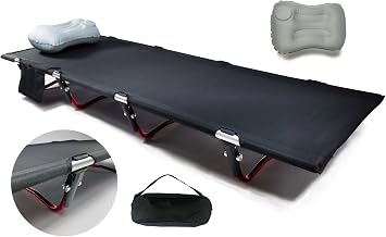 Amazon Dominant X アウトドアベッド W式 キャンプコット 折りたたみ ベッド ローコット 簡易ベッド 寝心地 コンパクト ワイド 耐荷重180kg 空気枕付き ブラック Dominant X 折りたたみ式ベッド Amazon Dominant X アウトドアベッド W式 キャンプコット 折りたたみ ベッド ローコット 簡易ベッド 寝心地 コンパクト ワイド 耐荷重180kg 空気枕付き ブラック Dominant X 折りたたみ式ベッド
