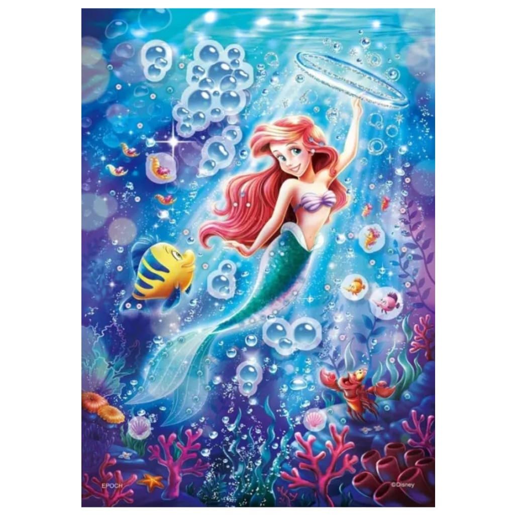 5D DIY Diamond Art Painting Kits, Cartoon Mermaid Diamond Art Kits, Crystal Rhinestone Arts and Crafts Cross Stitch Embroidery Pictures Painting Kits by Numbers for Adults Kids Gifts, Wall Decor