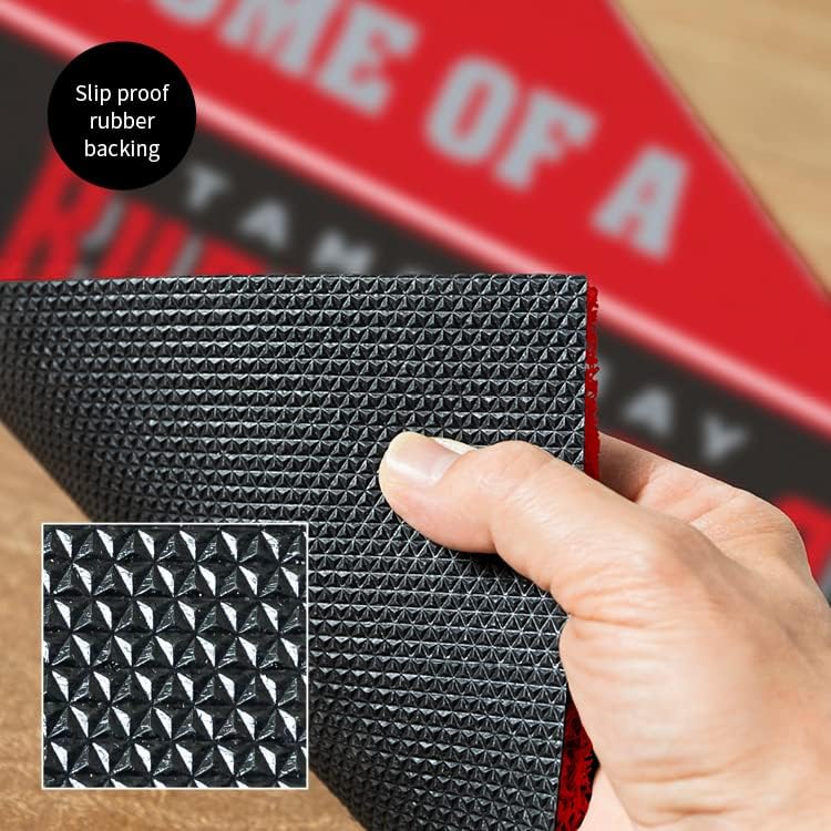 Team Sports America Tampa Bay Buccaneers, Officially Licensed Door Mat 28 x 16 Inches Indoor Outdoor Sports Fan Rug