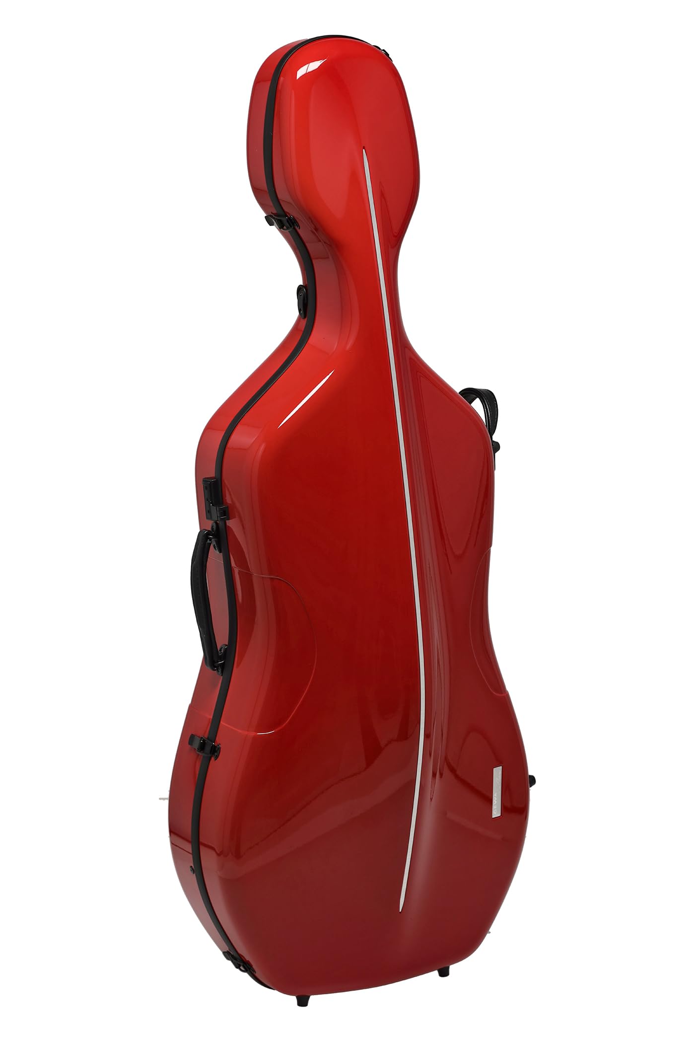 Gewa 341.230 Air 3.9 Red 4/4 Cello Case with Black interior