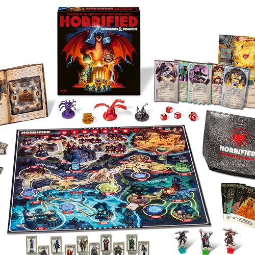 Ravensburger 24754 Horrified D&D - para 1-5 Fans de 10 años en adelante
