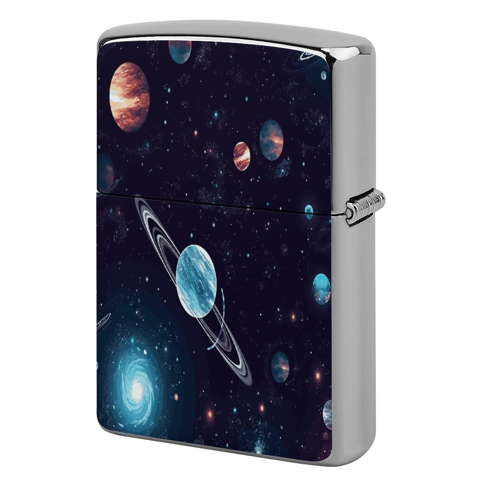 Fekiloot Style Galaxy Decor Lighter Case Cover Lighter Holder