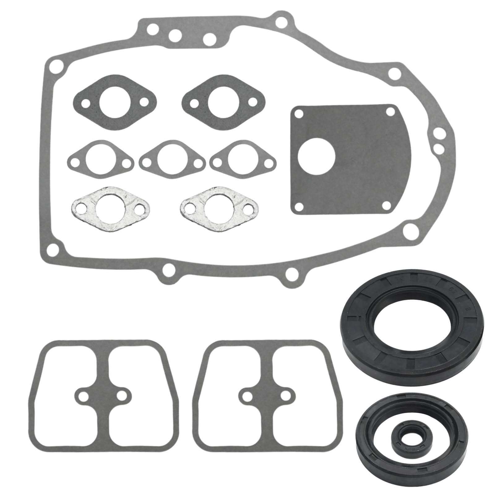 11060-7008 Crankcase Cover Gasket Kit, Replacement for Kawasaki FH381V FH430V FH580V FH451V FH500V FH541V, Replaces 11060-7007