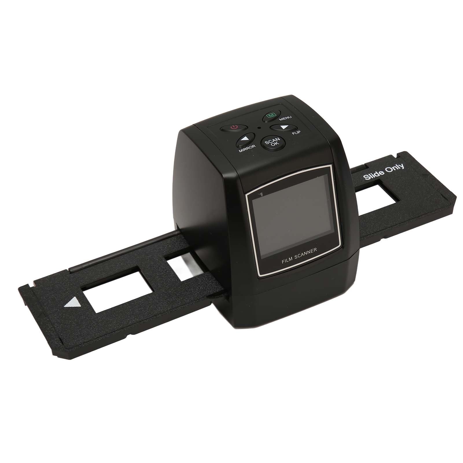 Aoresac Escáner de Película 5MP JPEG LCD de 2,36 Pulgadas para