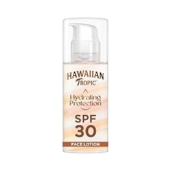 Offerta <b>Hawaiian Tropic Hydrating Protection Lozione Solare Viso SPF 30, 50 ml</b> in sconto oggi