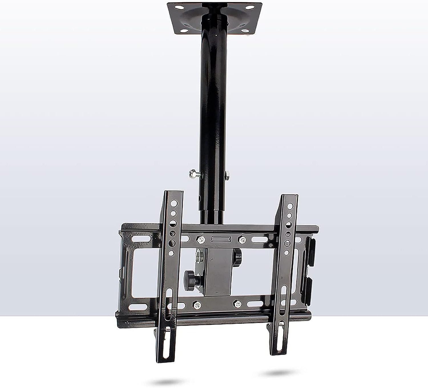 Soporte para televisor, Soporte telescópico para TV de Techo Exterior, Apto para techos Planos y abovedados