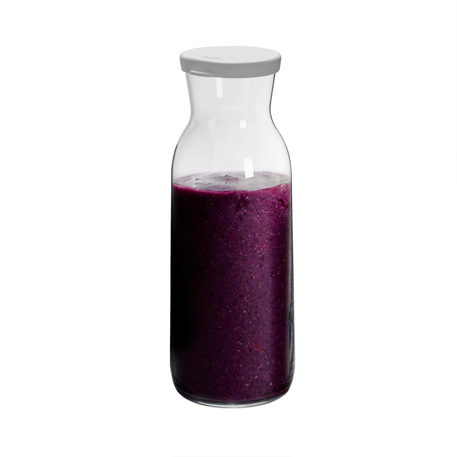 Argon Tableware Brocca Glass Carafe With Silicone Lid1.2 Litre from B&Q