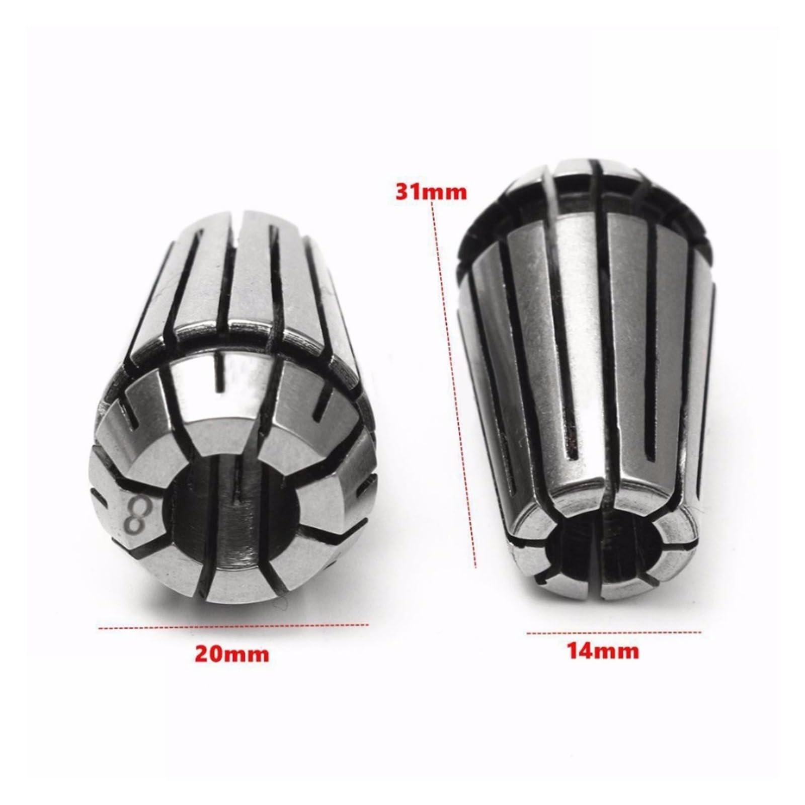 Set Pinze Per Cnc Set Pinze A Molla ER11 15 Pezzi - Alta - Foto 9