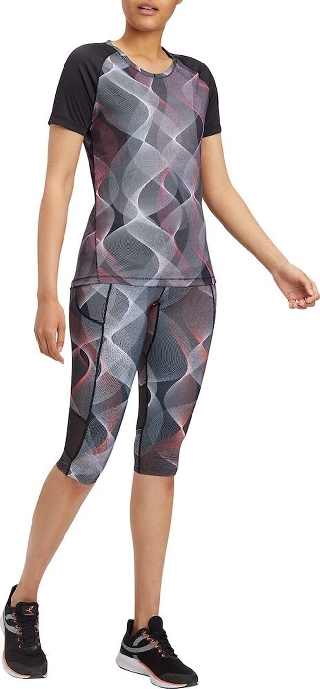 Energetics Bueno Iii T-Shirt AOP/Black 38 - Image 4
