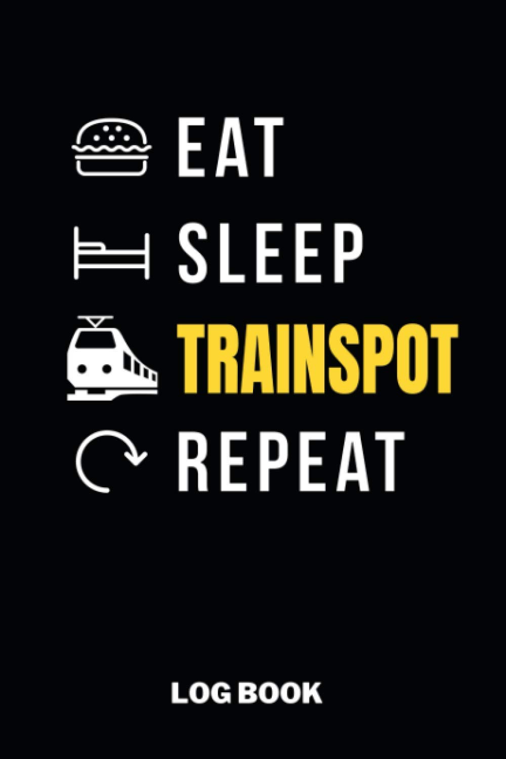 Trainspotter Log Book: for Train Spotter and Railway Fanatics - Track your Railway Observations - Practical A5 Pocket Format with 200 Entries