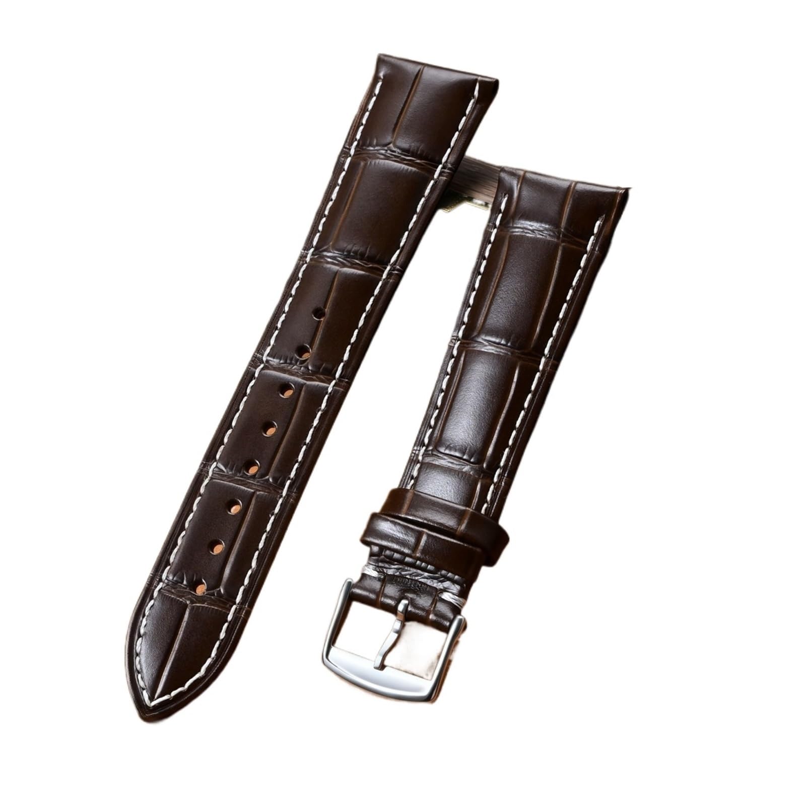 Générique NASUNJIA 13 14 15 18 19 20 21 22mm Bracelet De Montre En Cuir Véritable Remplacement