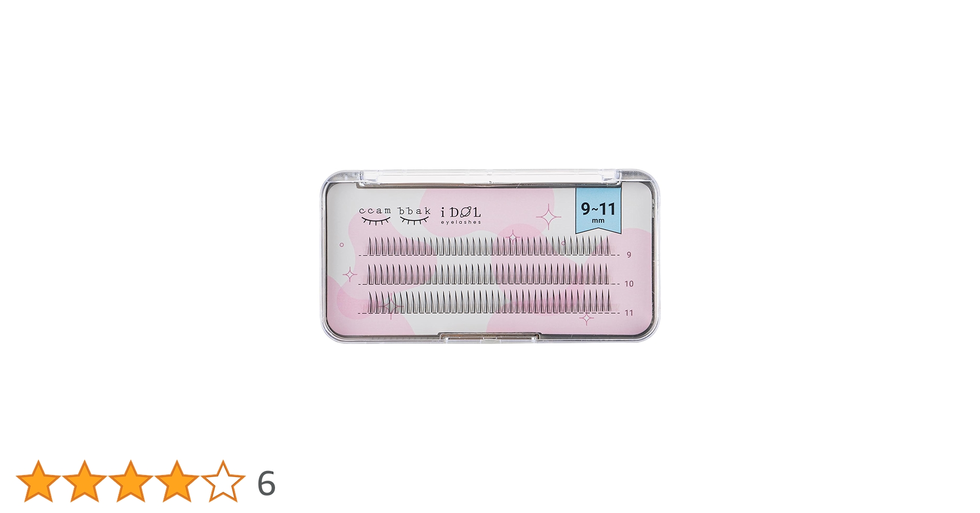 won様　CCAM BBAKつけまつげ新品　10mm×7個、11mm×2個 PEAUYUM MAKEUP STARTER｜CCAM BBAKの使い方を徹底解説 - ✓韓国