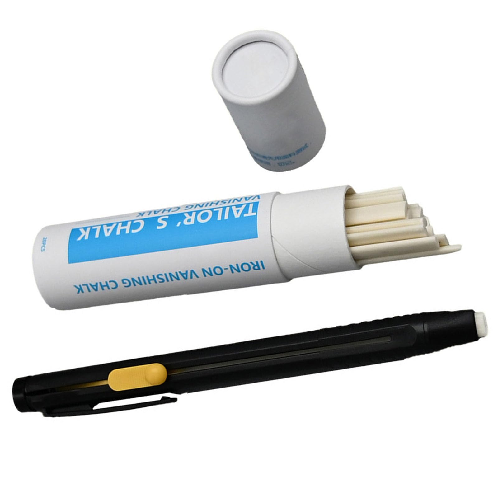 Limtula Multifunctional Sewing Chalk Pen with Refills Fabric Marking Tool for Dressmaking Fabric Marking and Quilting Pattern Marker